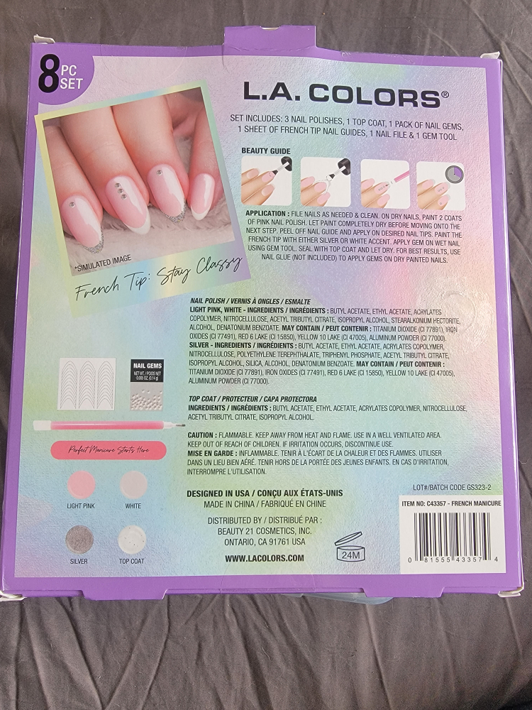 Manicure set - French Tip - Nail polish set image indicator(5)