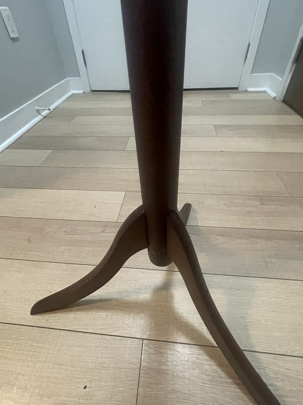 Wooden hanging coat stand - photo 2