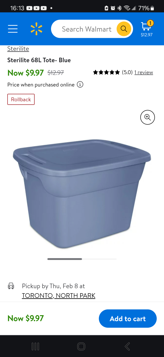 Sterilite 68L Grey Bin Turned Cat Litter Box #freecycle  - photo 4