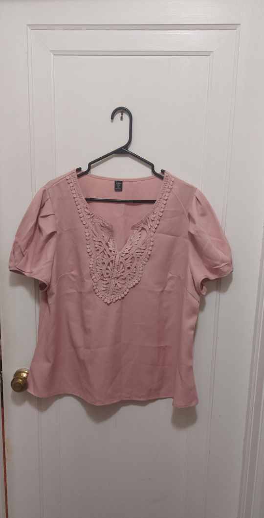 Shein Plus Tops in Pink - photo 3