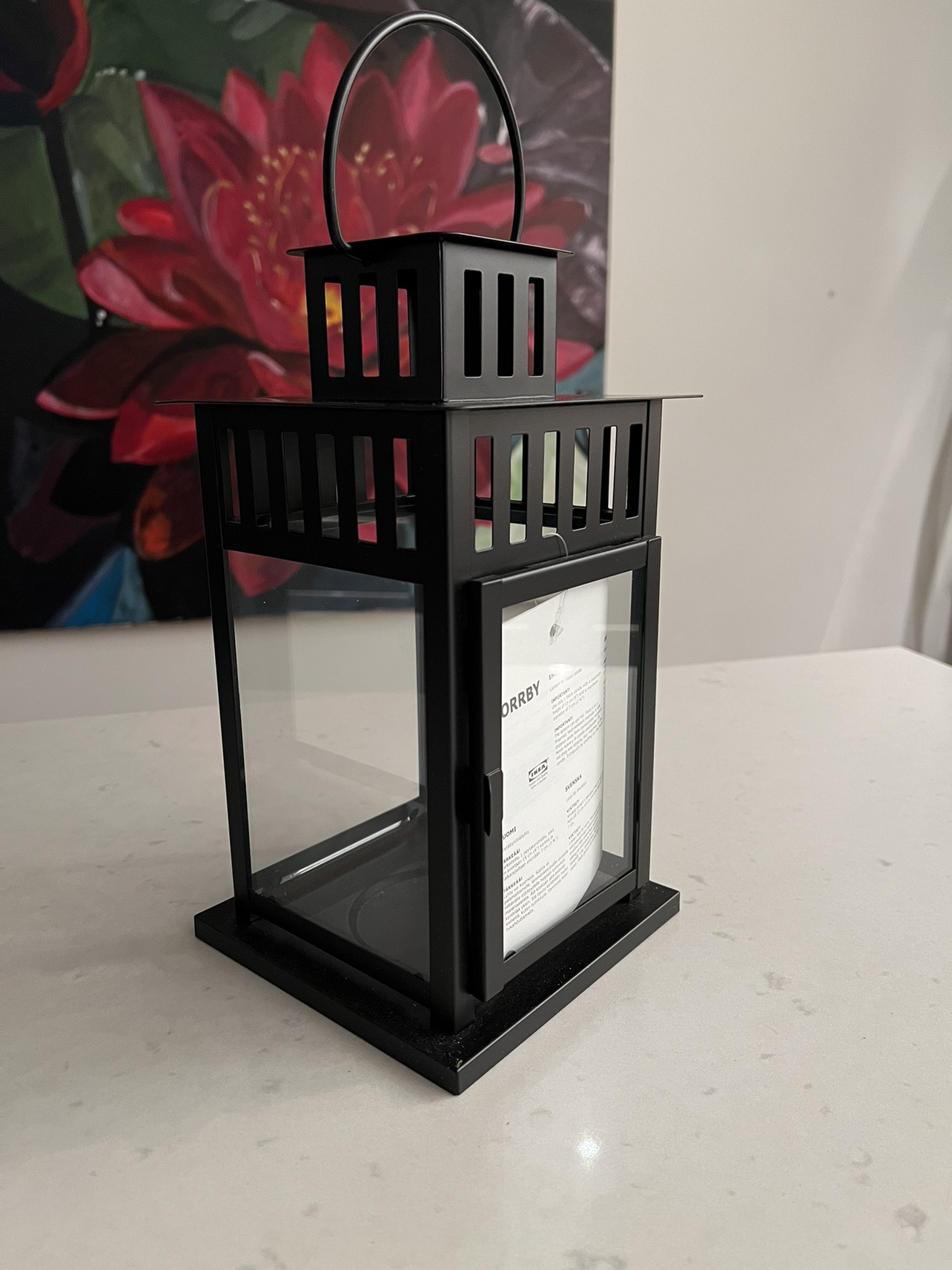 $5! IKEA tea light Lantern - candle holder image indicator(3)