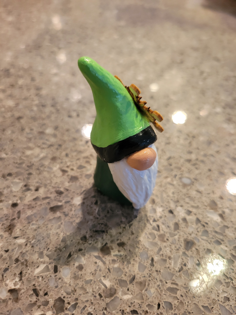 Handmade clay Gnome image indicator(2)