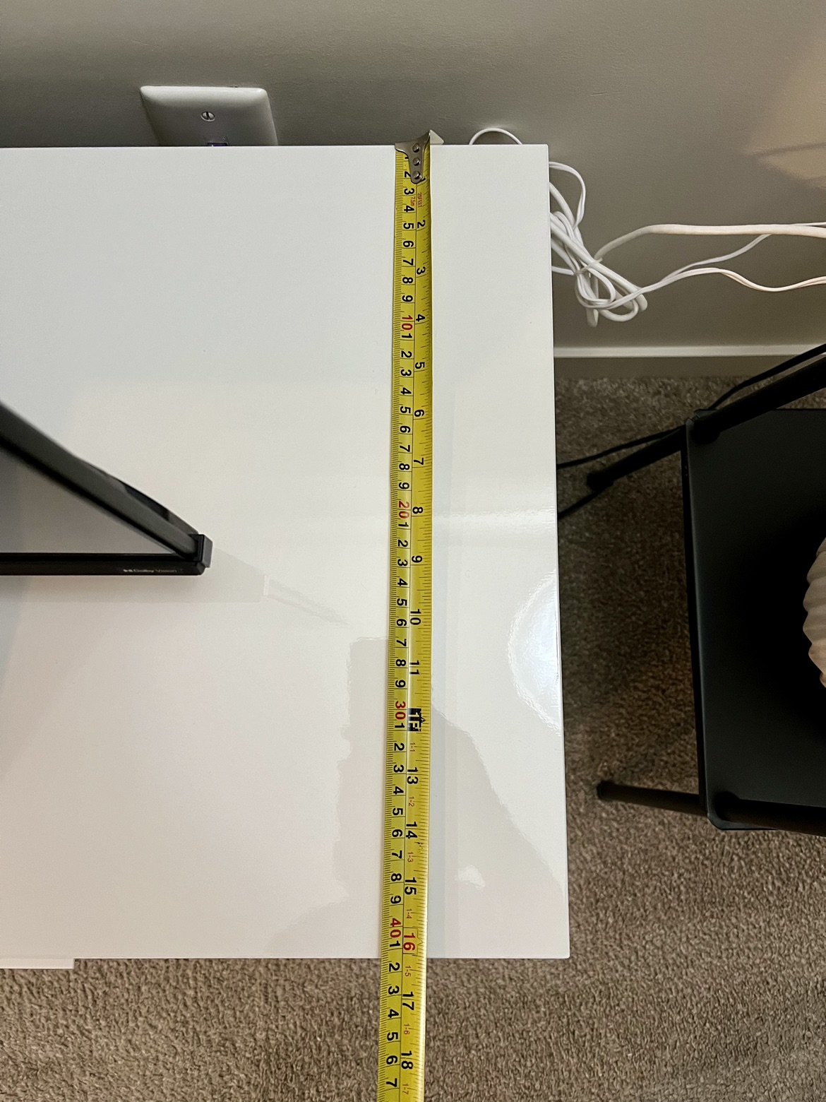 White Ikea TV Stand - photo 3