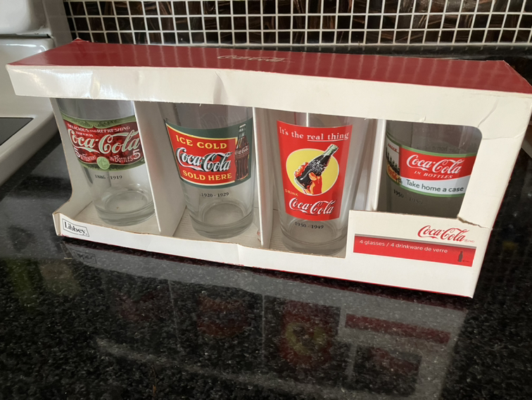 Coke glasses thumbnail