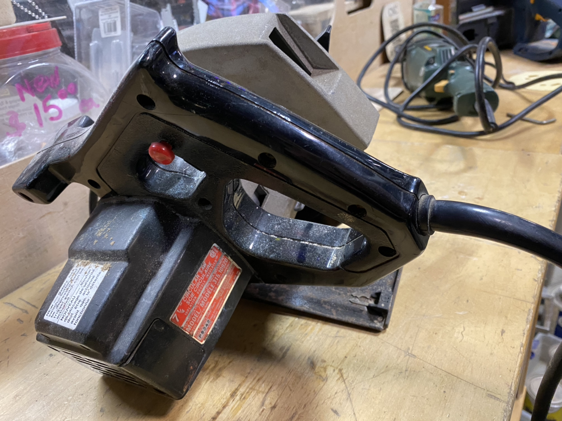 Circular saw, old but works - photo 2