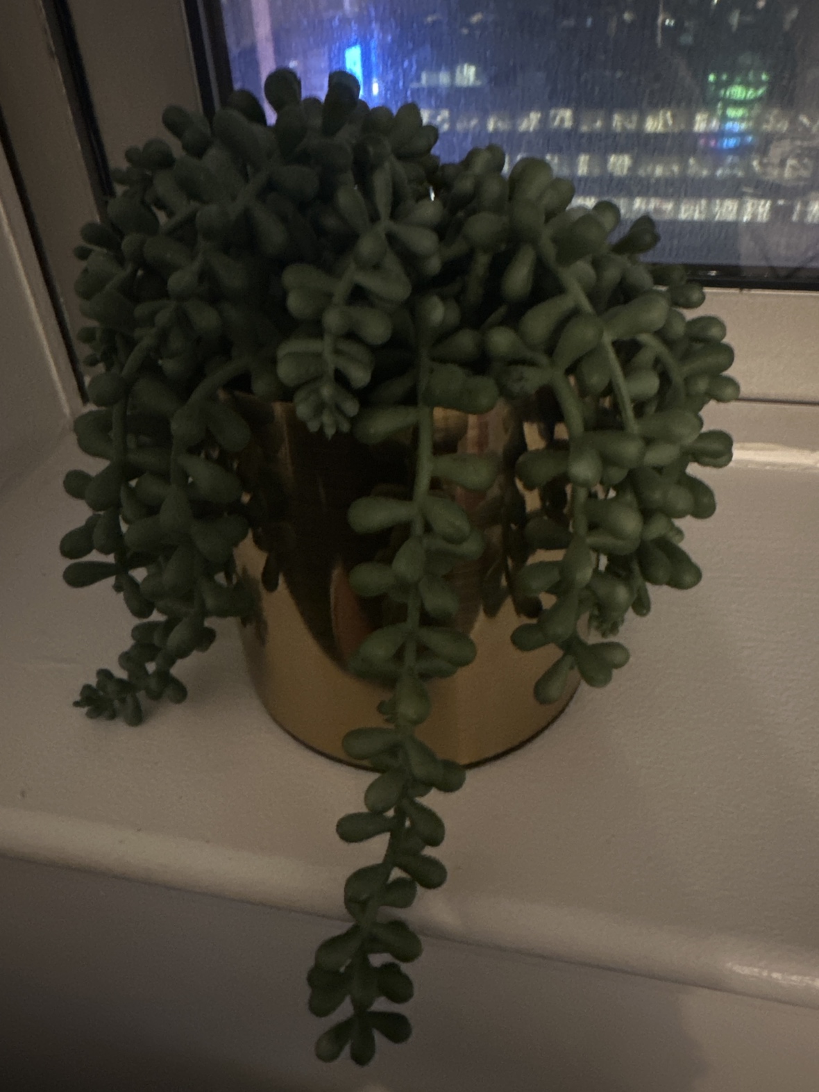 Fake floral decor