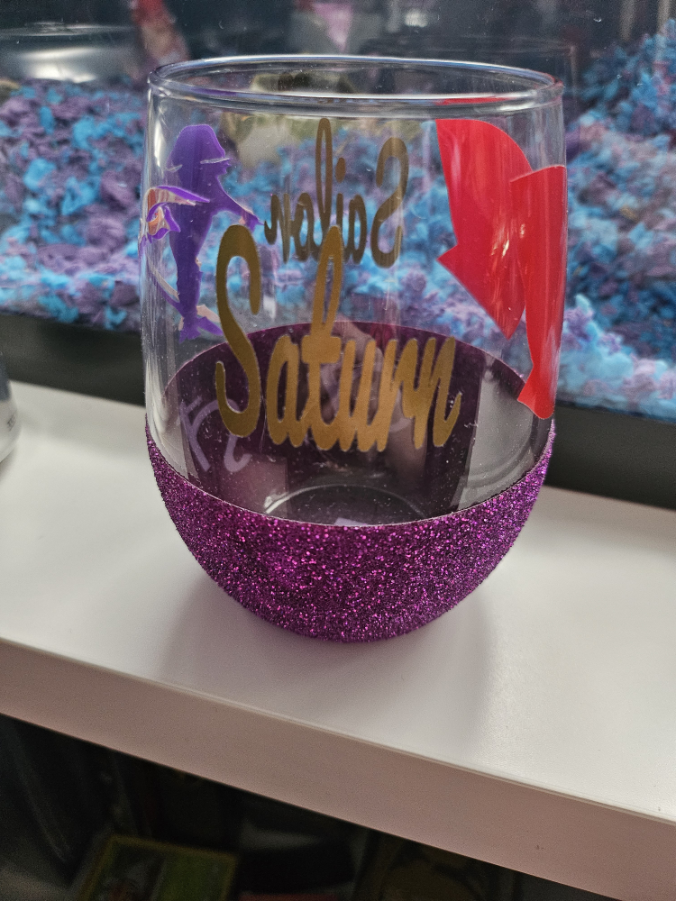 Sailor Saturn glass cup - photo 2
