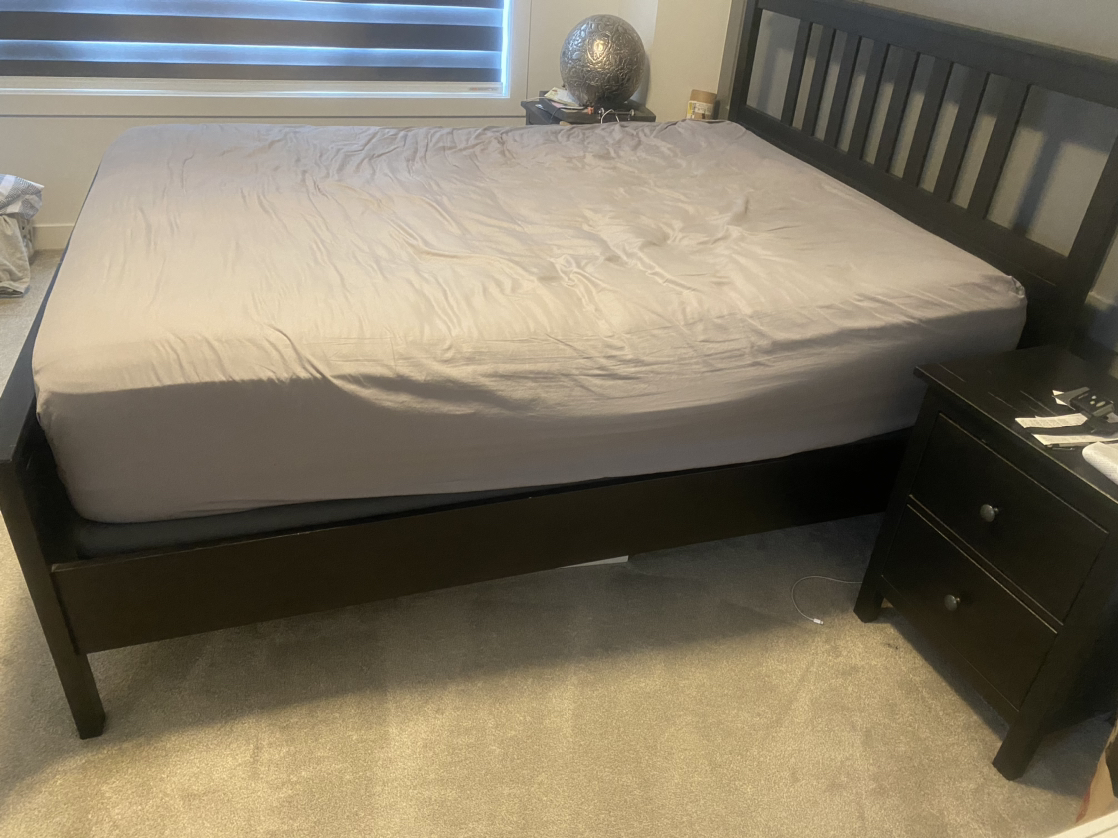 QUEEN BEDFRAME- IKEA HEMNES - photo 2