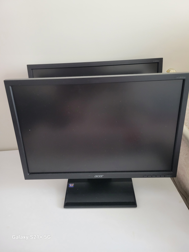 two acer monitors for sale