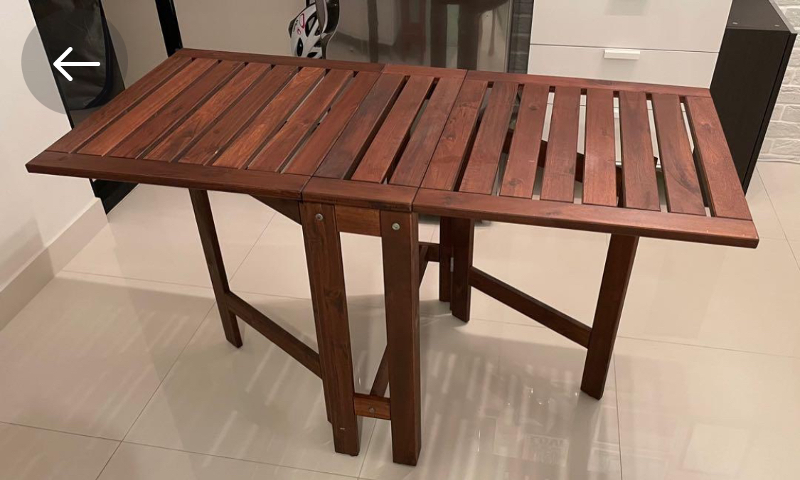 Ikea - Folding outdoor table (Used, good condition)