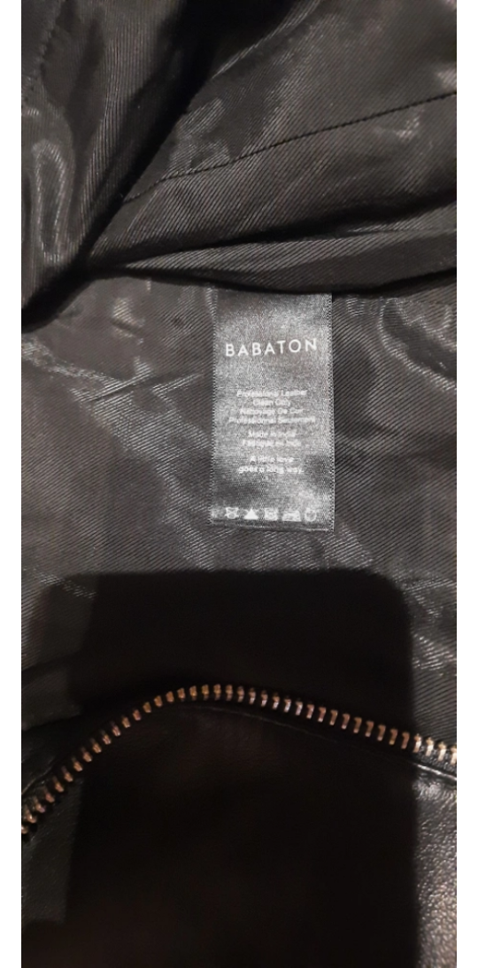 Brand New Kind of Babaton Leather Bomber Jacket 🥕 - photo 3