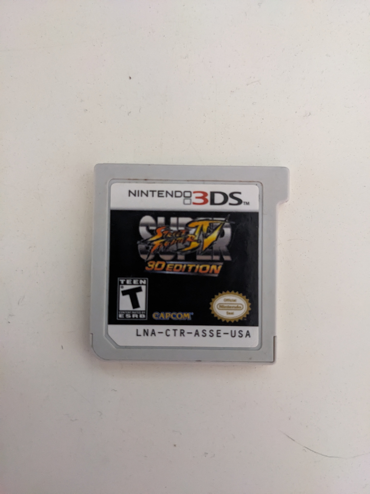 Street fighter 4 - Nintendo 3DS Game thumbnail