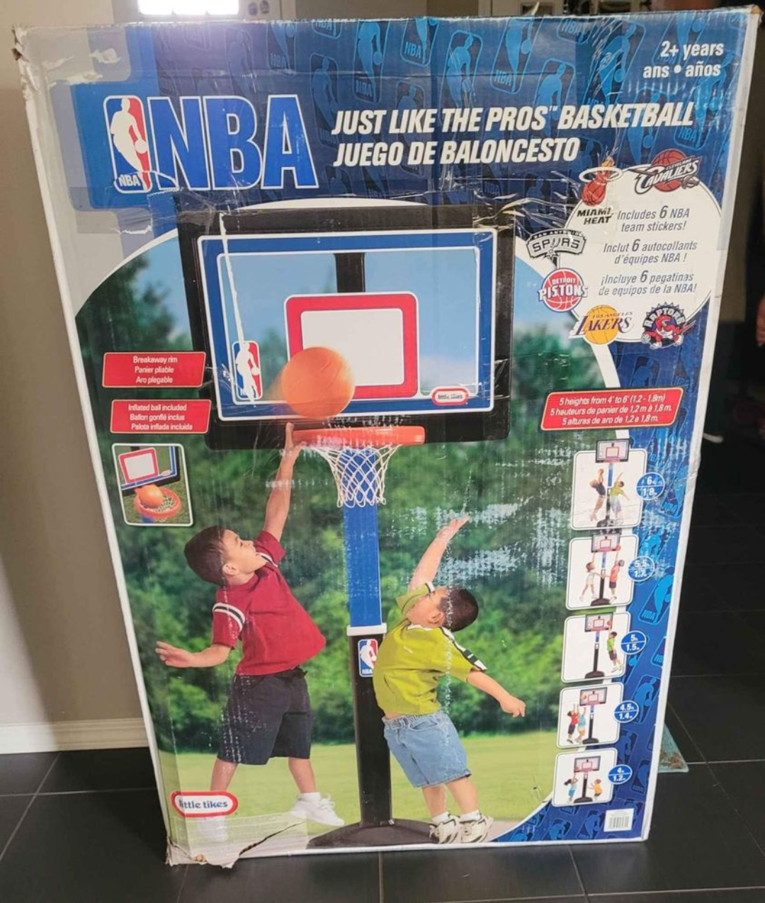 Brans New NBA Basketball Hoop