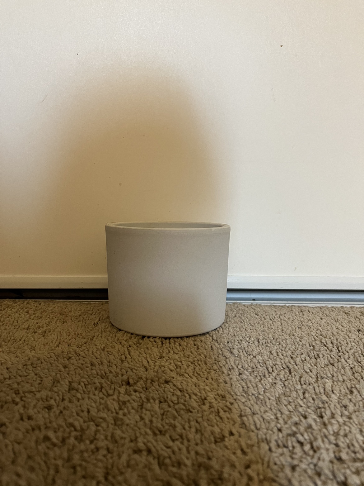 Small white pots for 4 inch plants