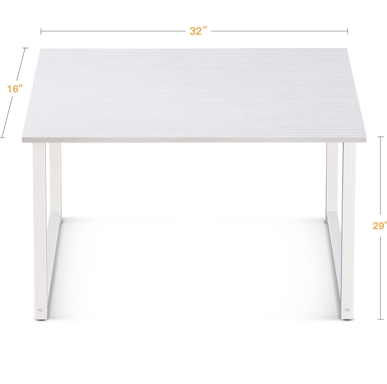 Coleshome 32 Inch Small Computer Desk image indicator(6)