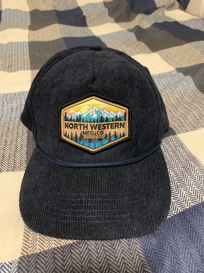 Corduroy hat