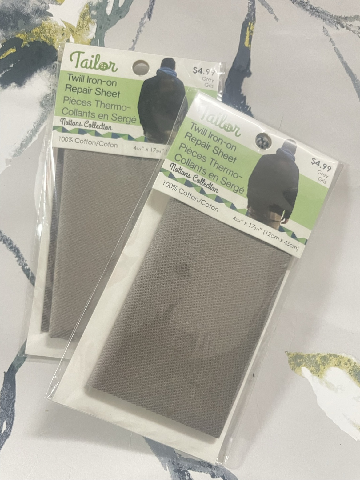 2 Twill Iron patches craft thumbnail