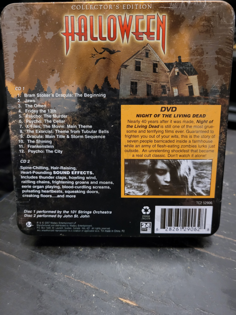 "Collector's Edition Halloween" Bundle, 2 CD's & DVD Movie image indicator(2)