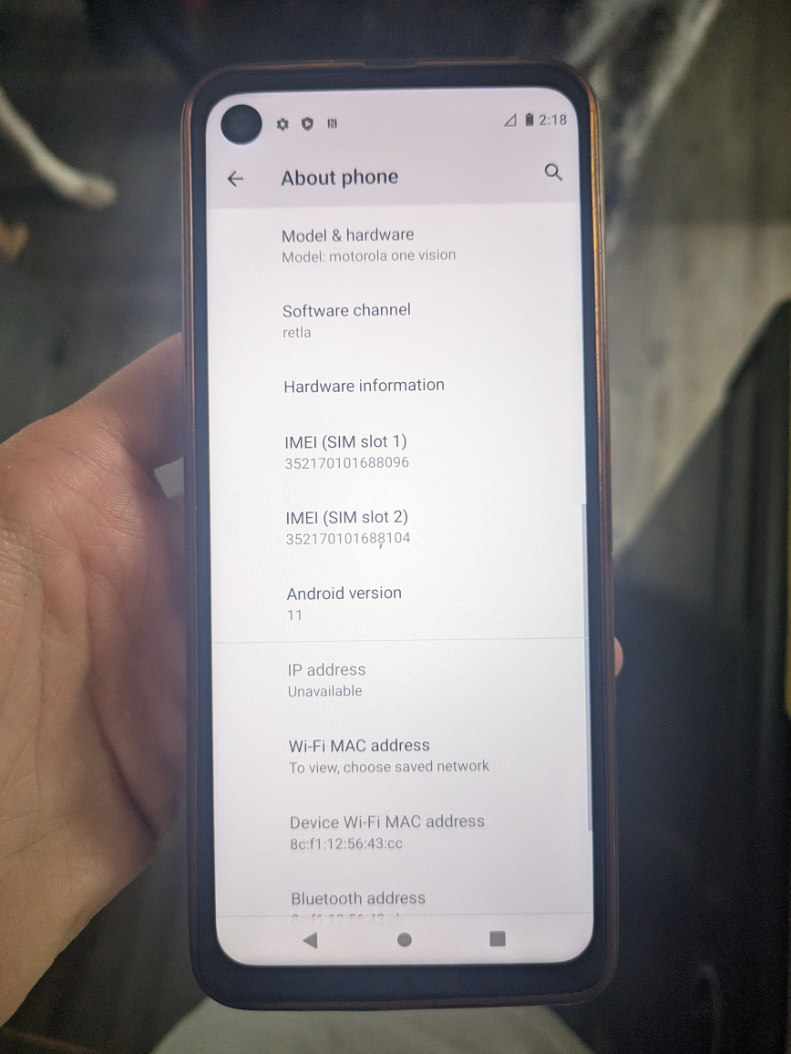 Unlocked Motorola One Vision Phone - photo 5