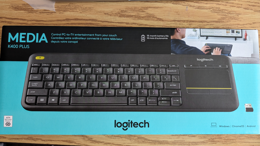 Logitech Wireless Keyboard (brand new)