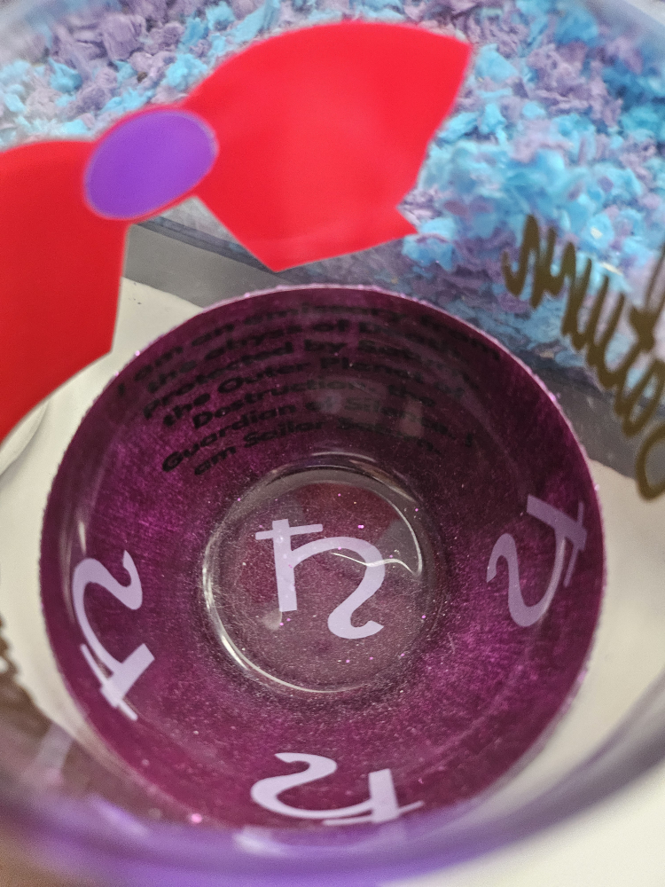 Sailor Saturn glass cup - photo 5