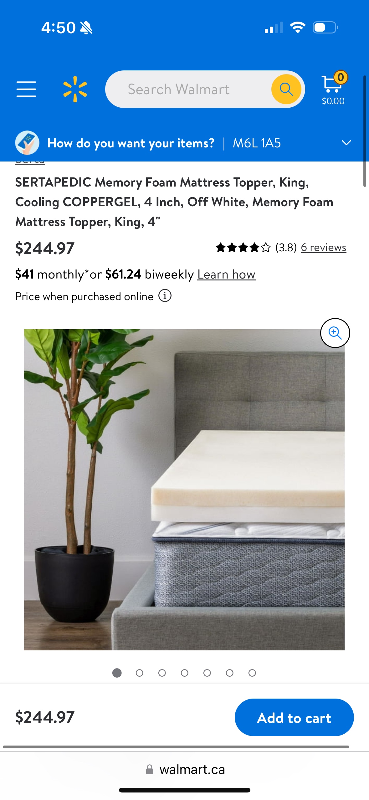 Foam mattress pad thumbnail