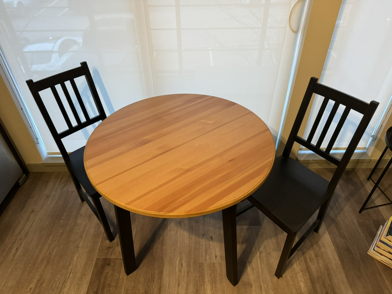IKEA 2 chairs table