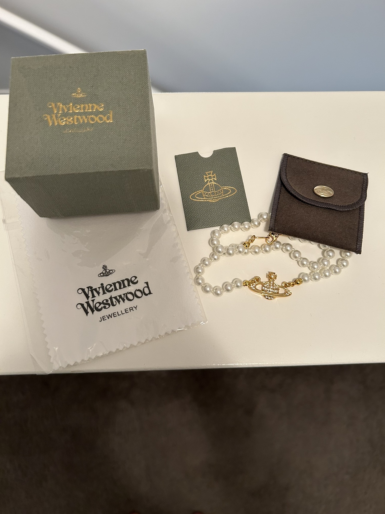 Vivienne Westwood pearl necklace