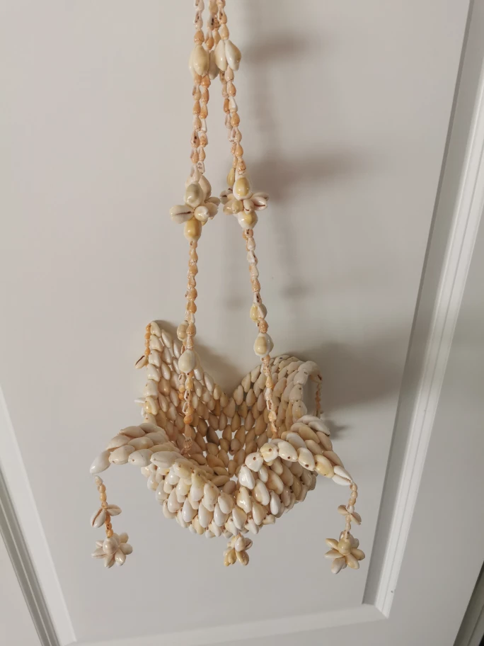 Seashells Hanging Decorative Basket thumbnail
