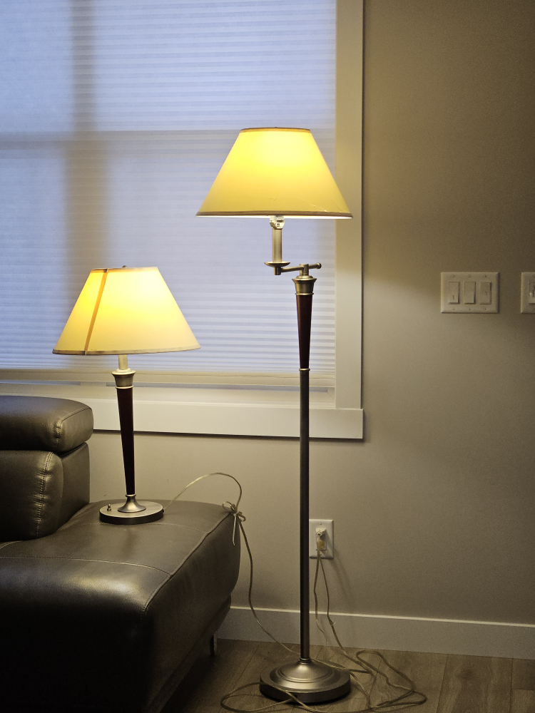 Matching Floor and Bedside Table  Lamp - photo 5