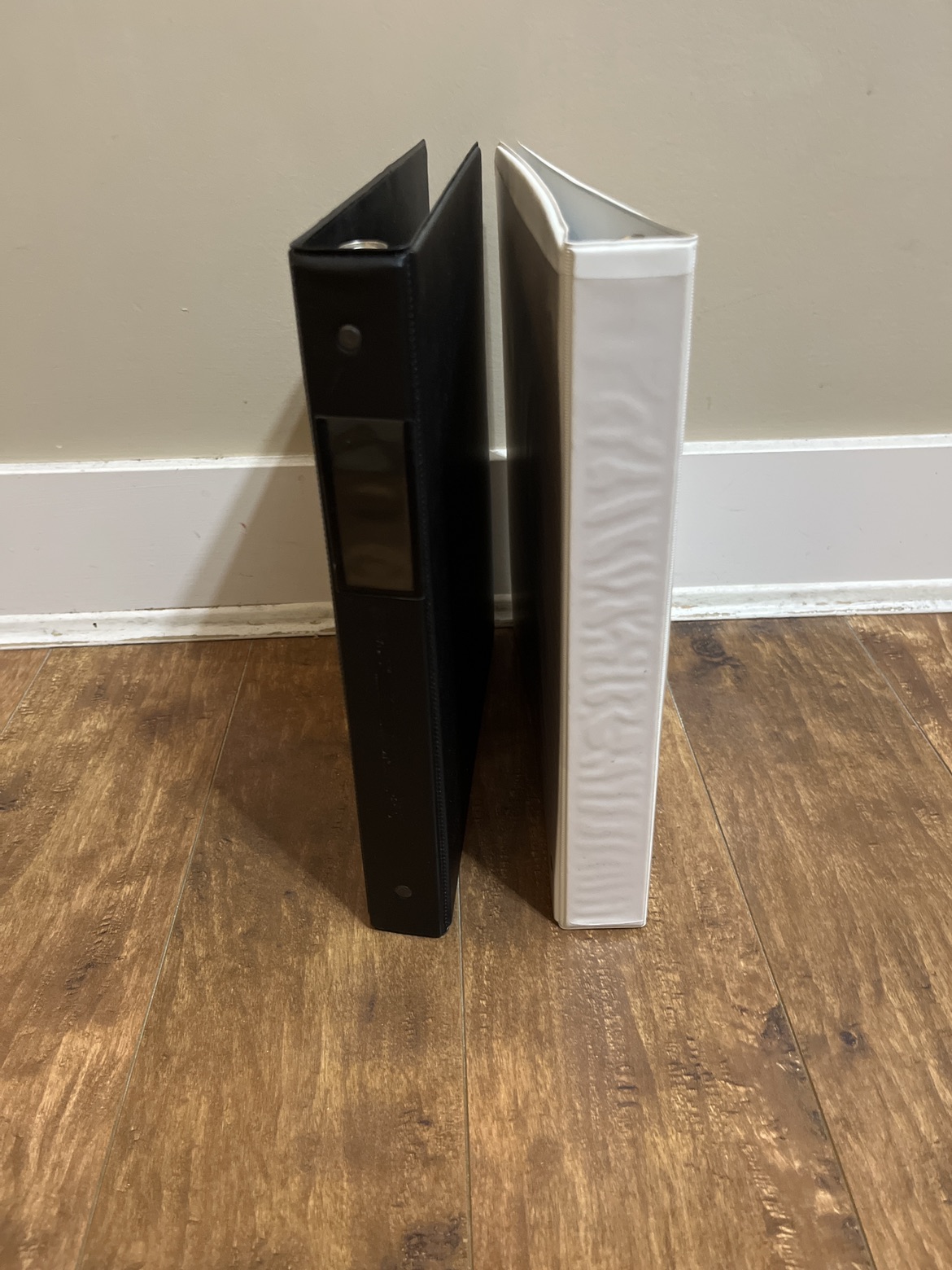 2 of 1” binders thumbnail