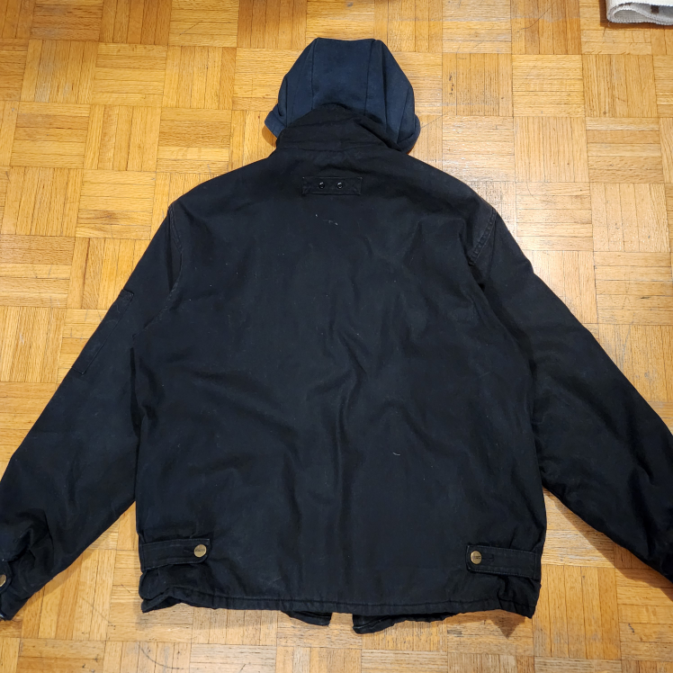 Distressed Dakota Hooded Workwear Jacket (like Carhartt) - photo 4