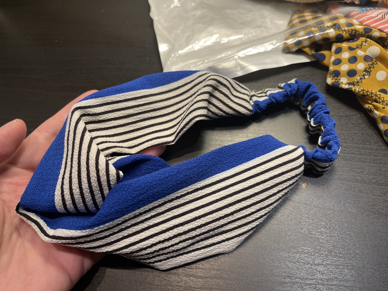 Floral fabric headband 10 pack - new unused 🥕 image indicator(3)