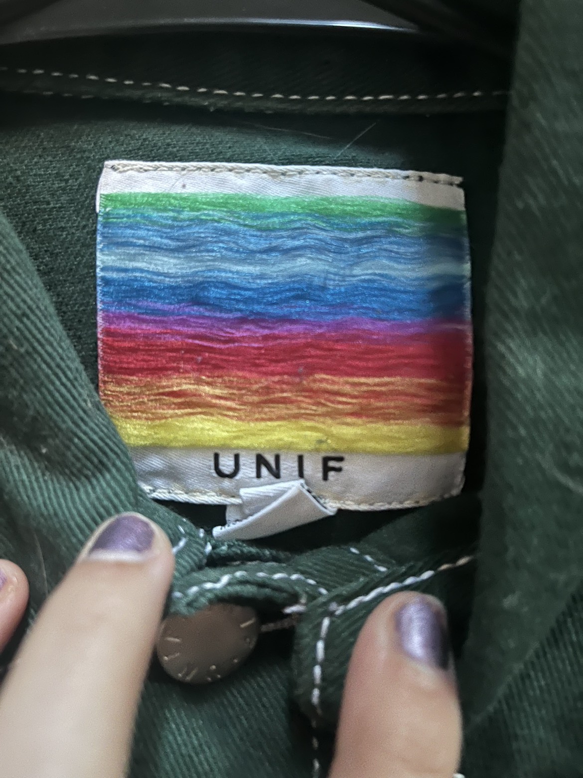 Unif green jacket - photo 2