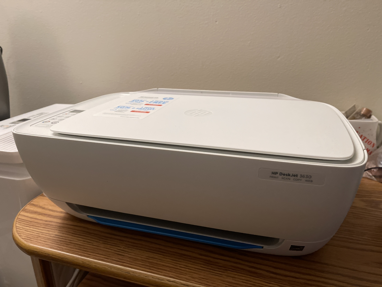 HP Deskjet 3630 all in one printer