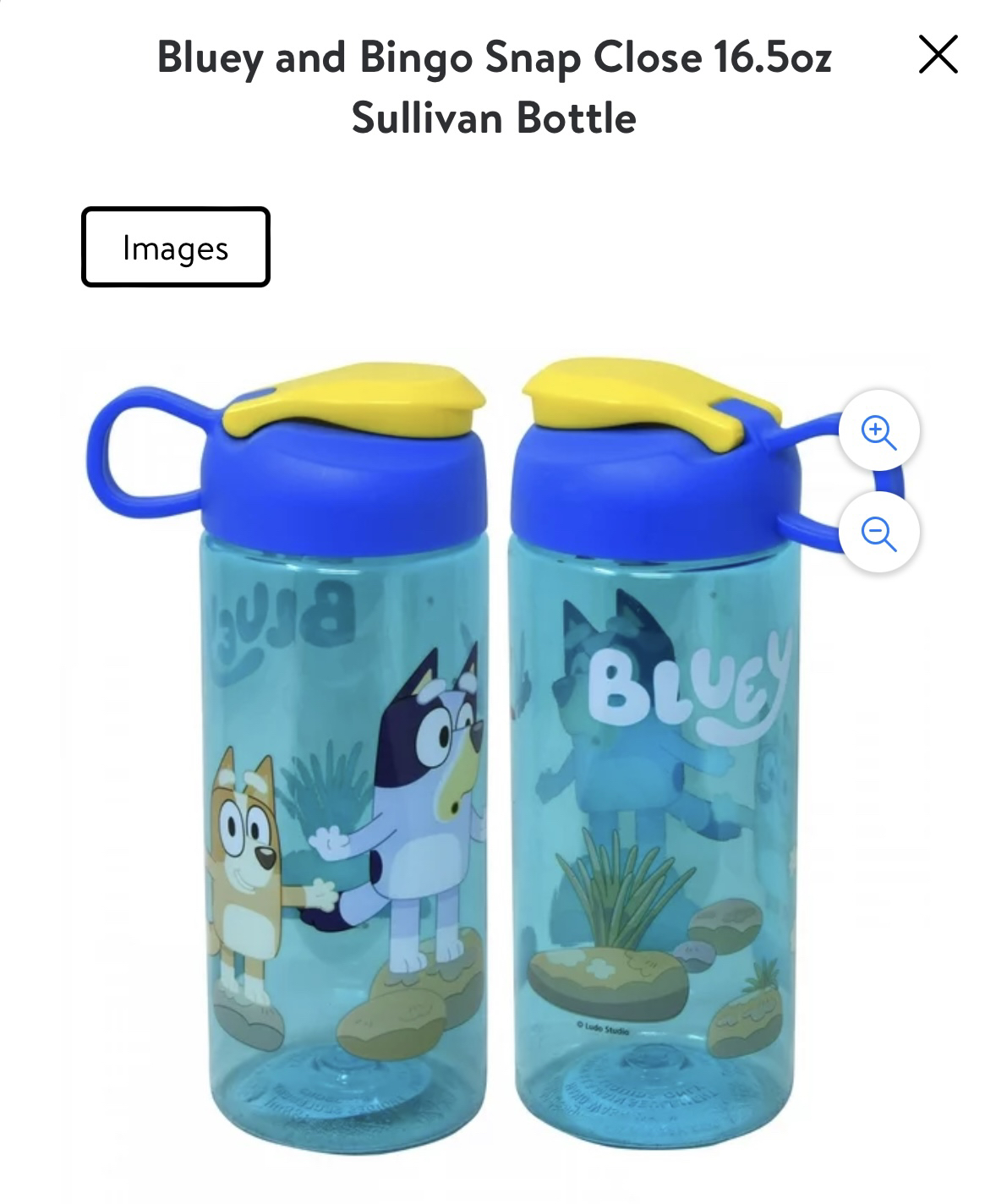 Bluey and Bingo Water Bottle thumbnail