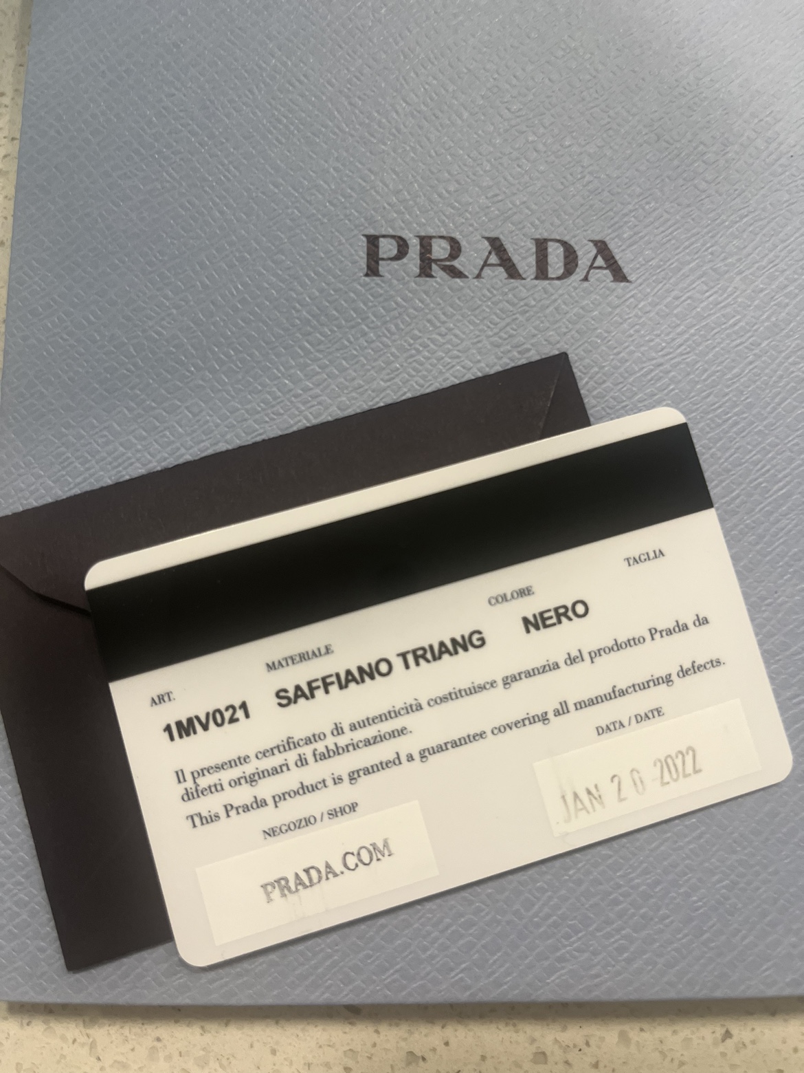 Prada saffiano leather purse - photo 3