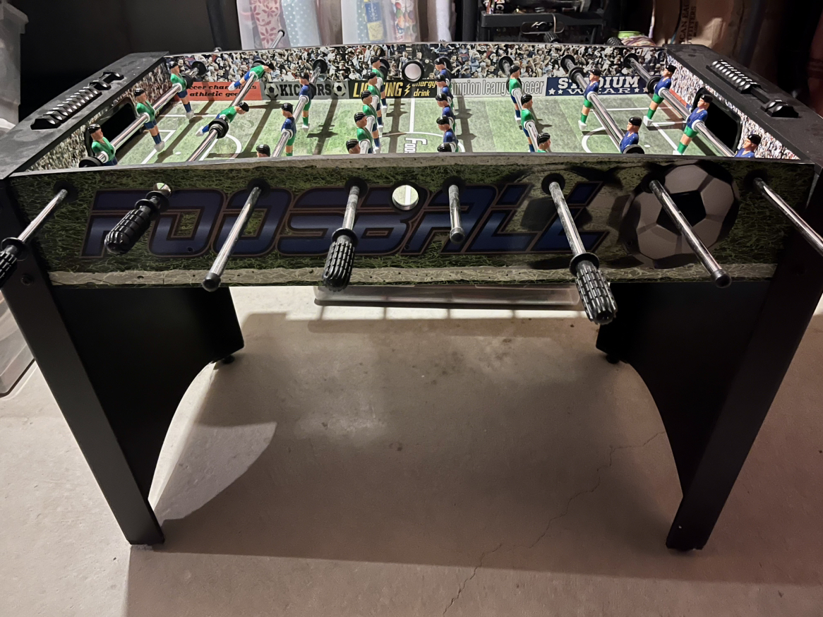47” Foosball Table - $100 - photo 4