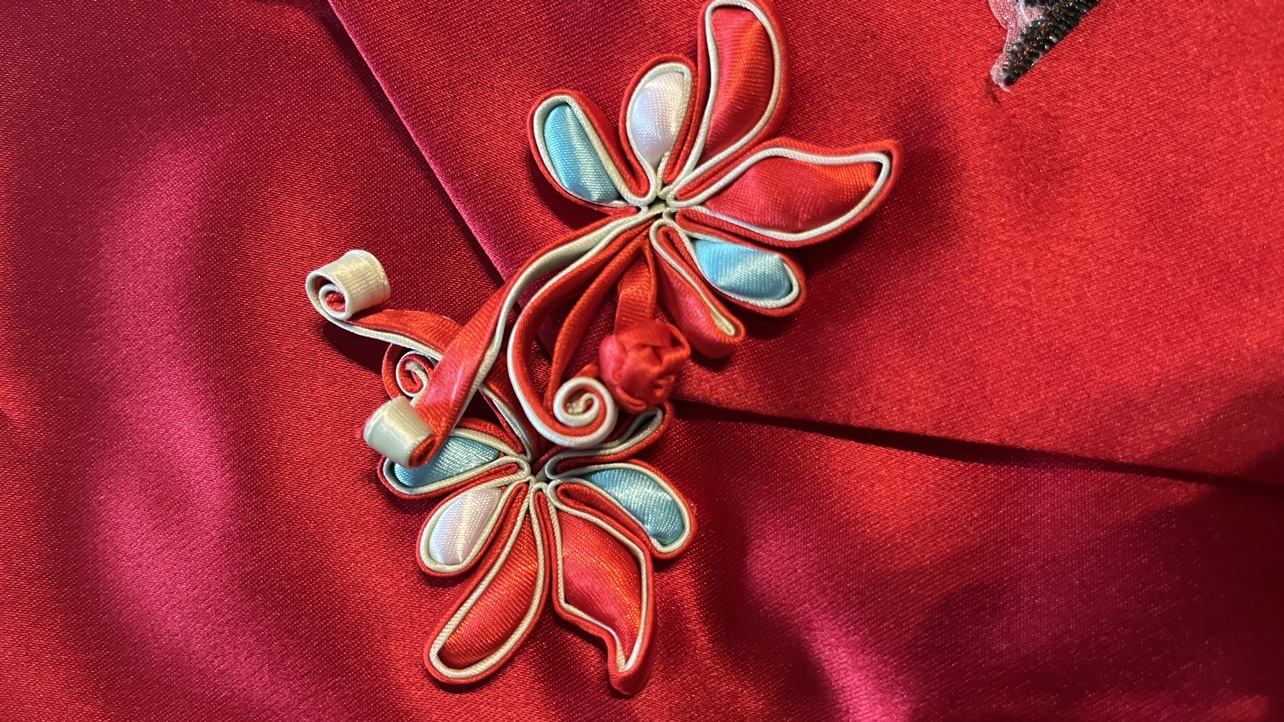 Girls Chinese new year cloth image indicator(3)