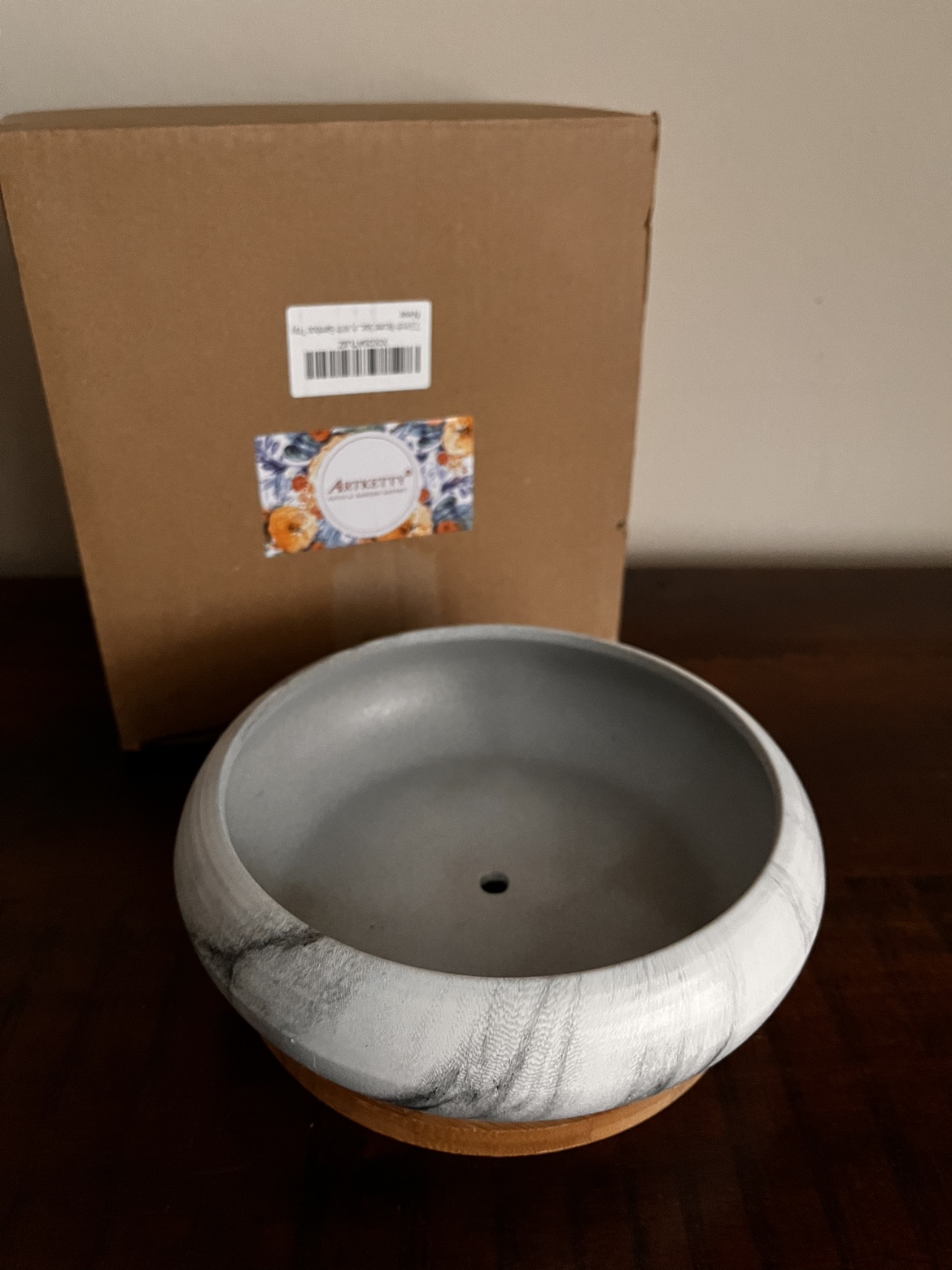 Ceramic succulent/bonsai pot - photo 2