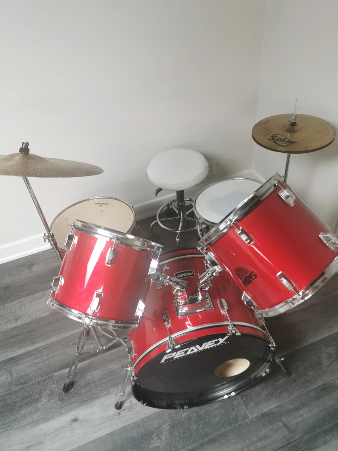 🥕pearl drum set