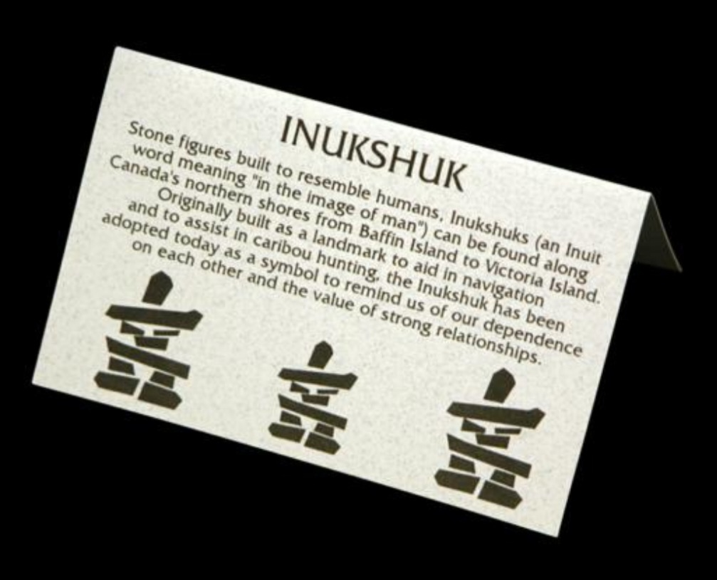 LIKE NEW❗️Frosted Glass Inukshuk. Lovely Gift❗️❄️ 🏈 image indicator(4)
