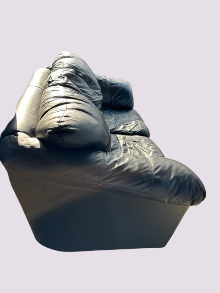 FREE Leather Loveseat Couch - photo 2