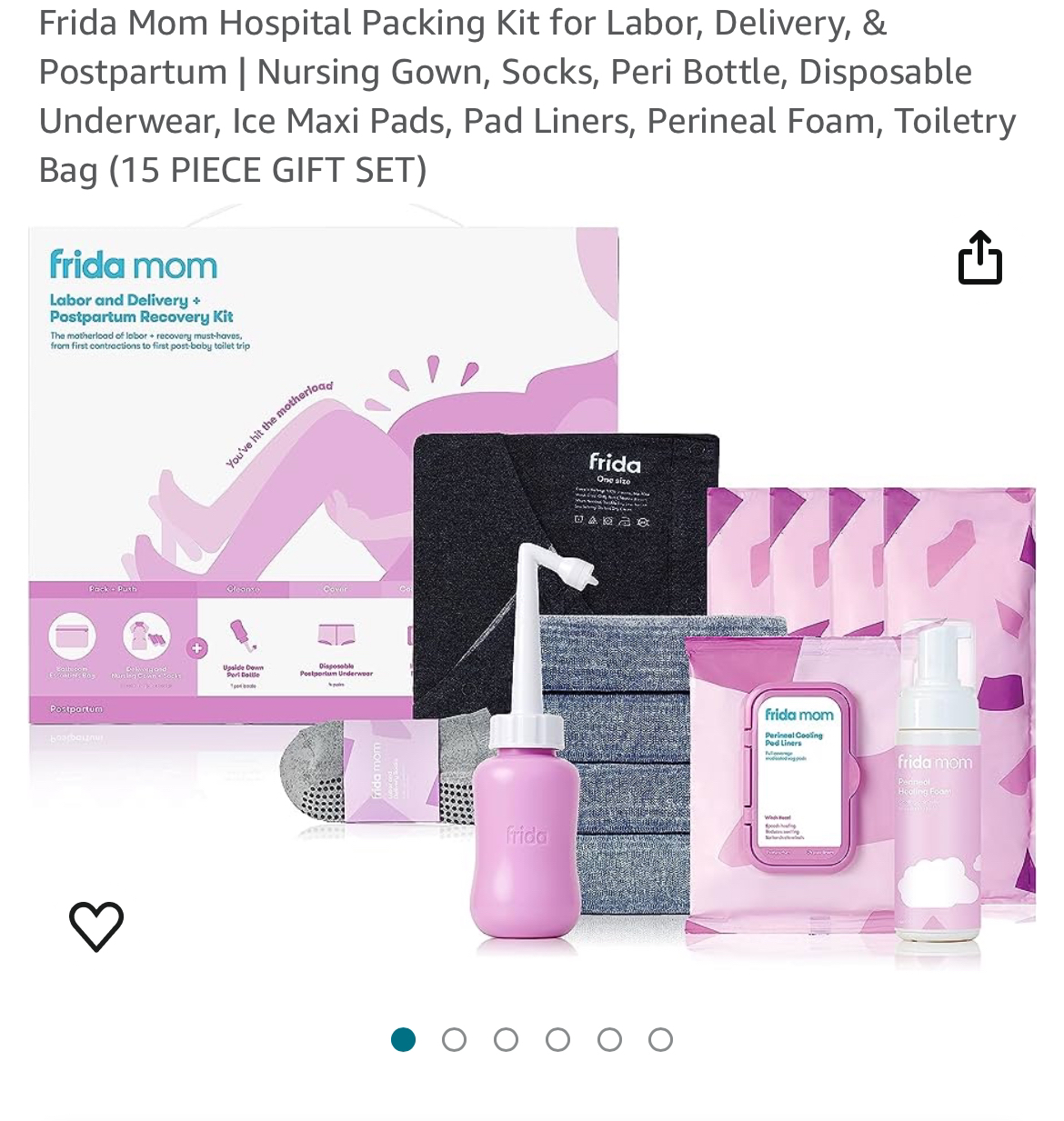 Frida Mom Hospital Packing Kit