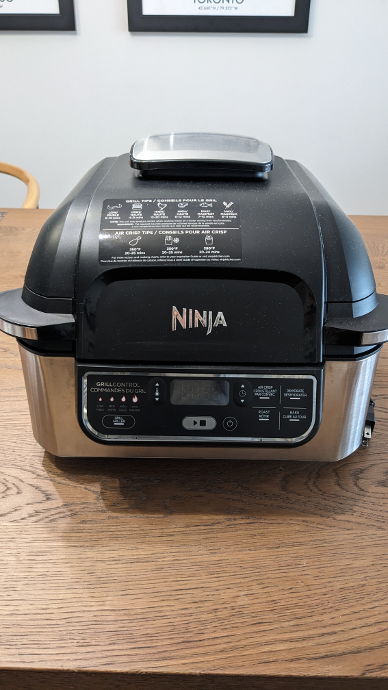 Ninja Foodi 4-in-1 Indoor Grill With Air Fryer
