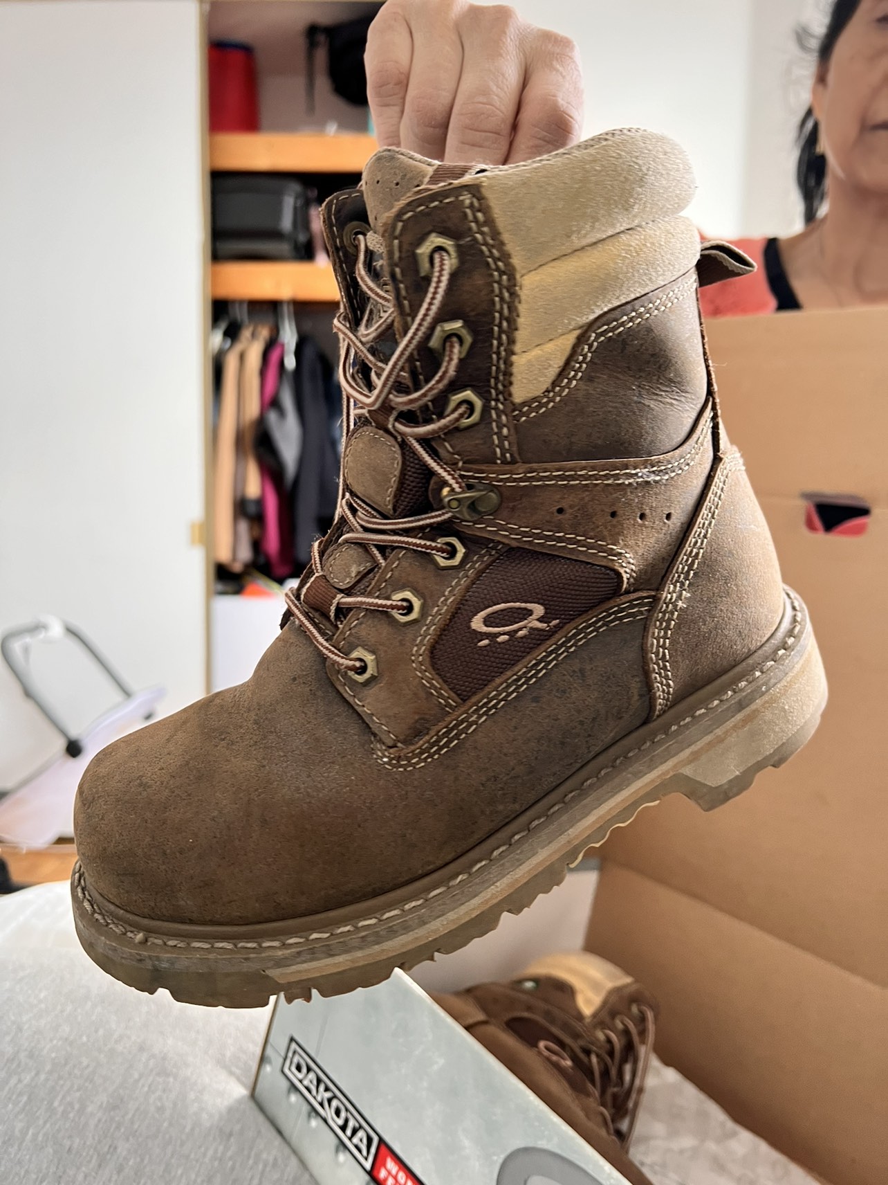 Women’s Steel-toe Boots - 6.5