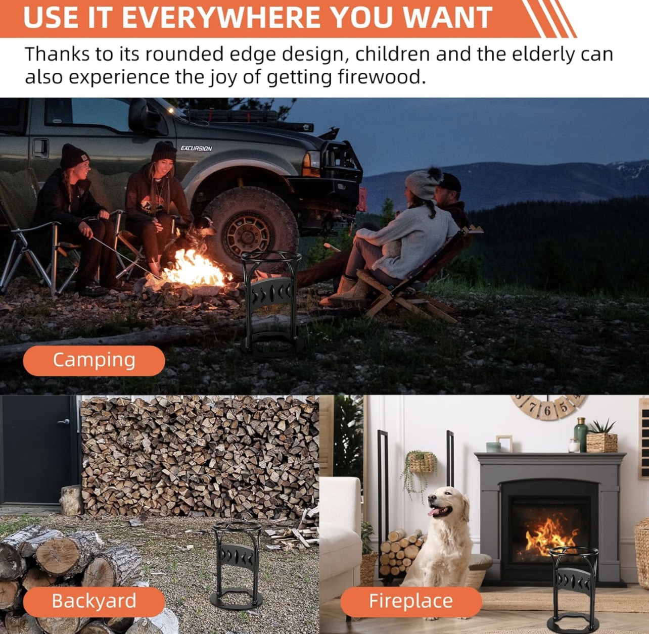 Kindling Splitter- Manual Log Splitter- Wood Splitter - photo 3