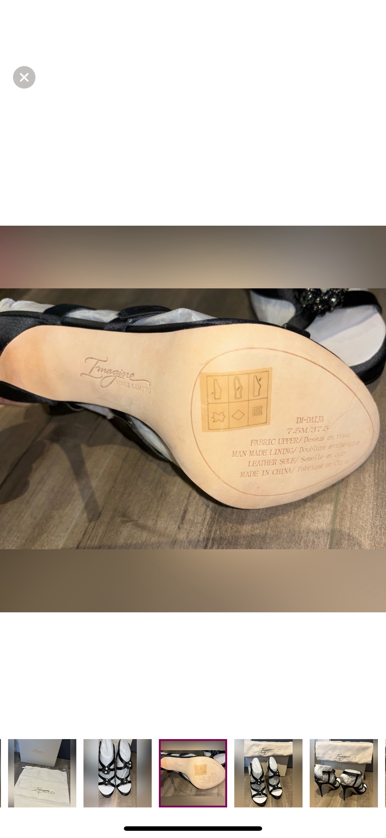 Imagine Vince Camuto Daija High Heels (BNIB) image indicator(9)