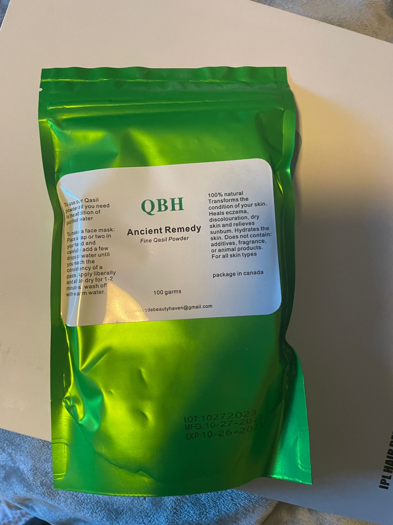 Qasil powder natural