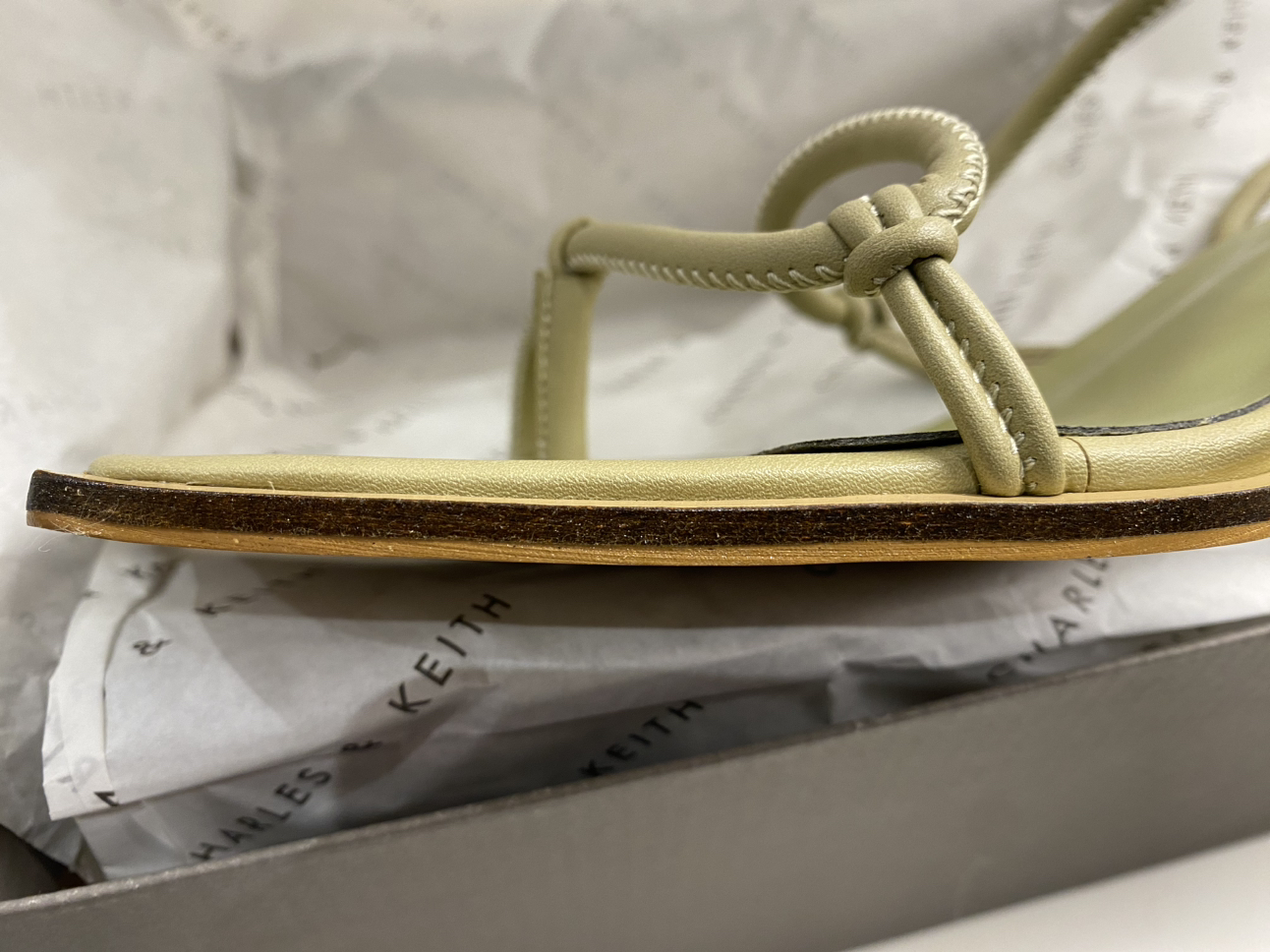 💌 BNIB Never Worn Charles and Keith Sandals , size 41 image indicator(4)